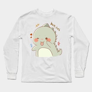 Funny Dinosaur Long Sleeve T-Shirt